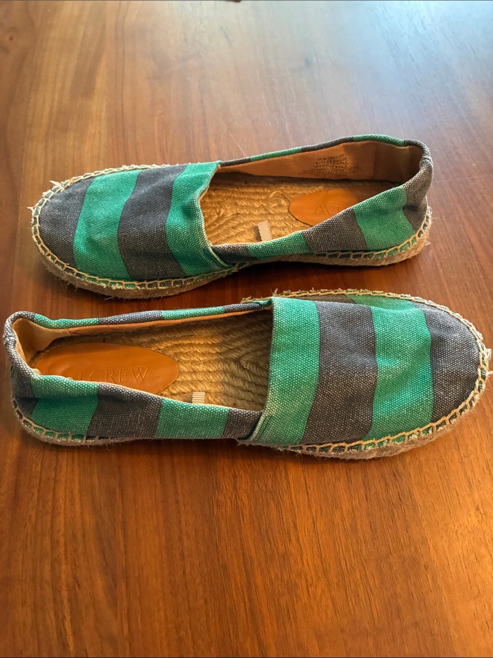 J. Crew summer slip ons